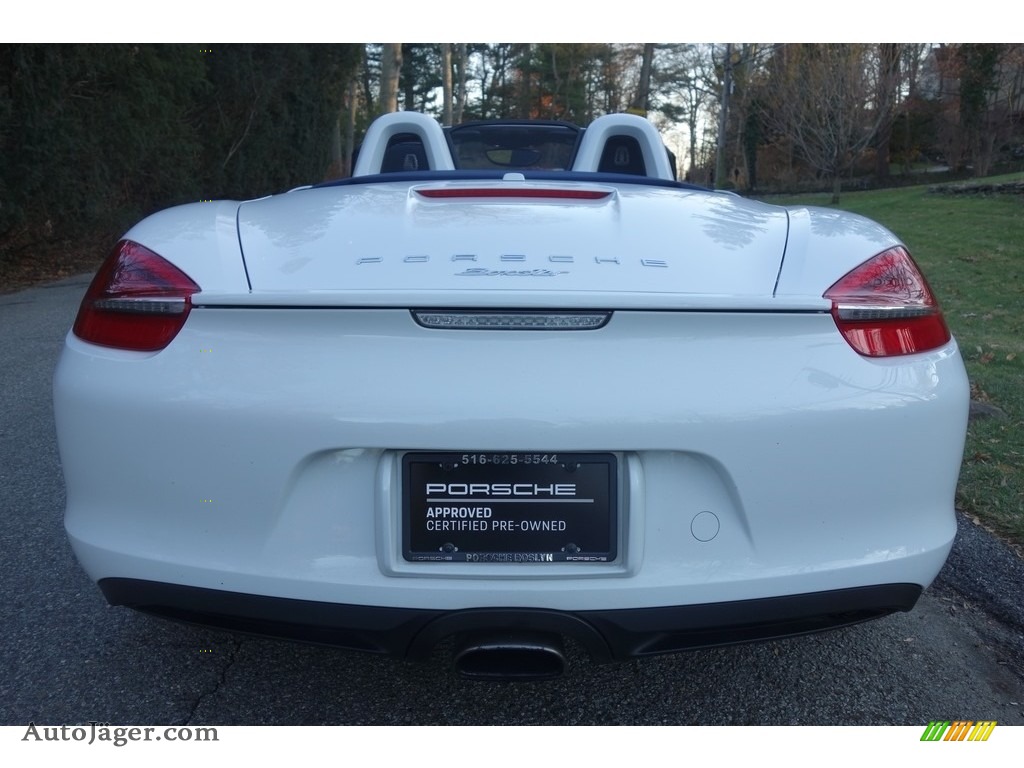 2015 Boxster  - White / Yachting Blue photo #5
