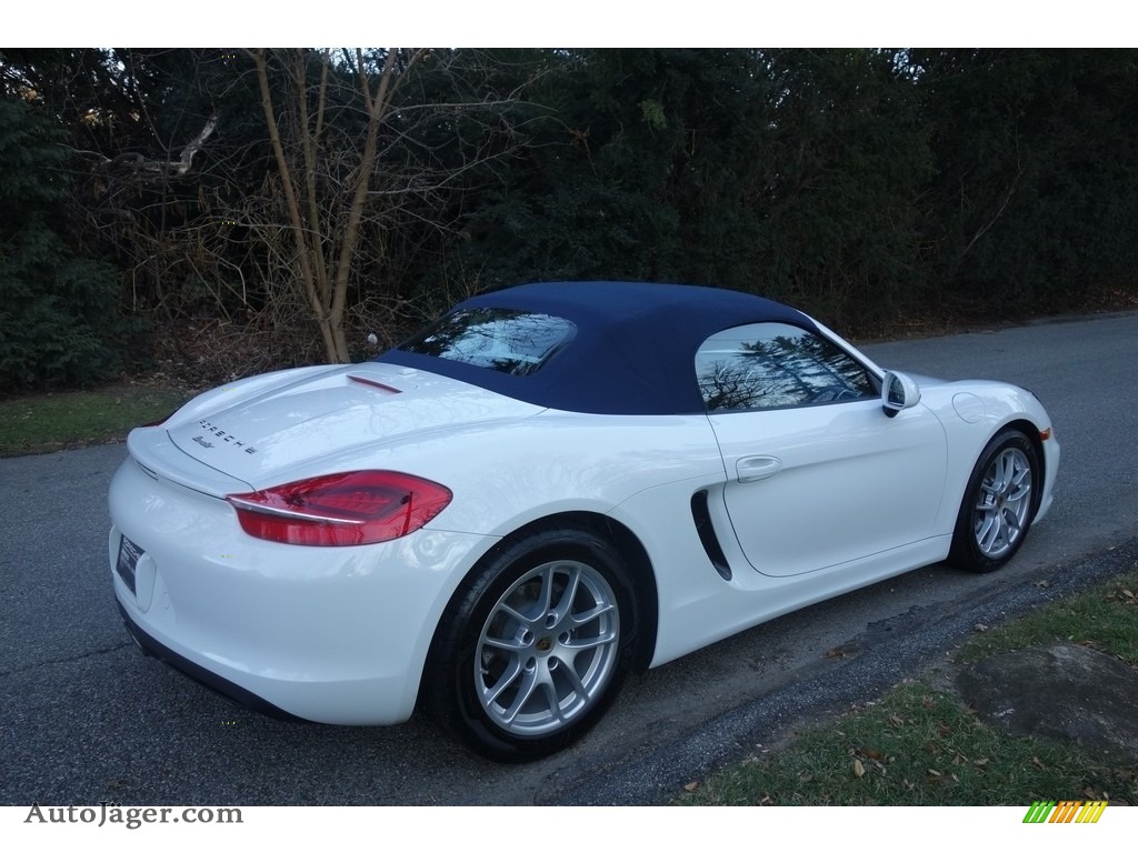 2015 Boxster  - White / Yachting Blue photo #6