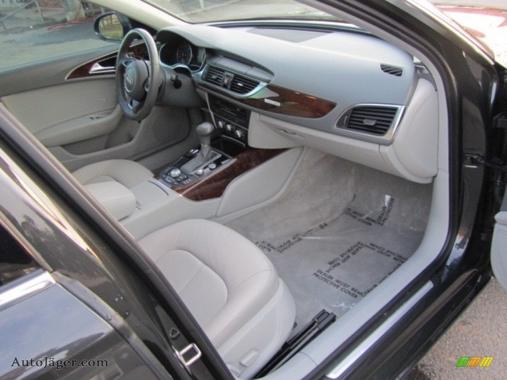 2013 A6 3.0T quattro Sedan - Oolong Gray Metallic / Titanium Gray photo #22