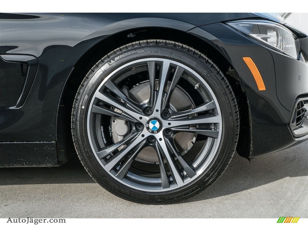 2018 4 Series 440i Coupe - Jet Black / Coral Red photo #9