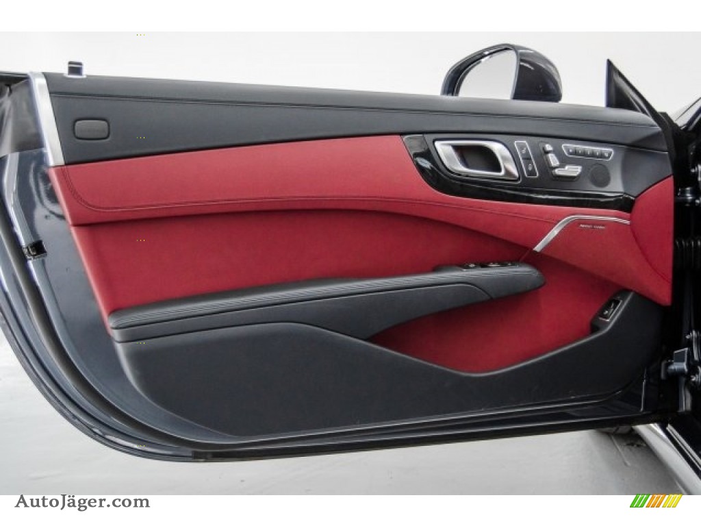 2015 SL 400 Roadster - Steel Grey Metallic / Bengal Red/Black photo #22
