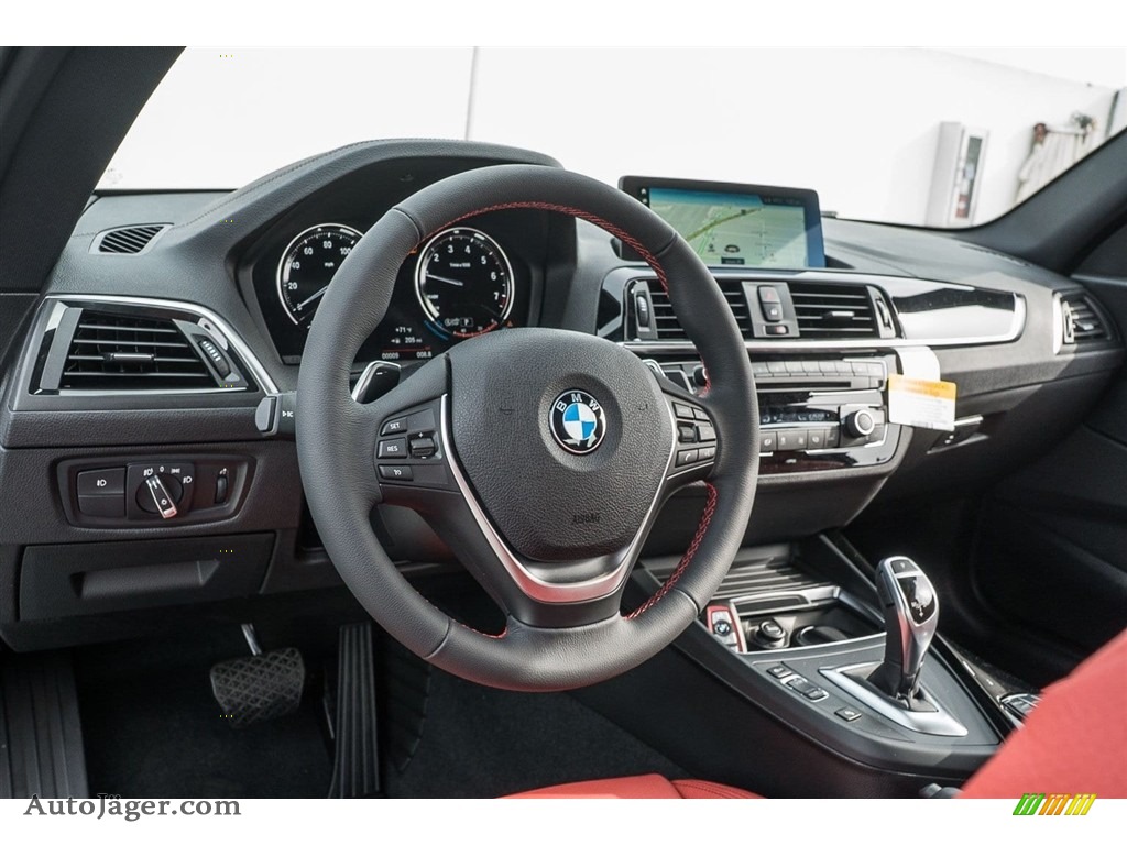2018 2 Series 230i Coupe - Alpine White / Coral Red photo #5