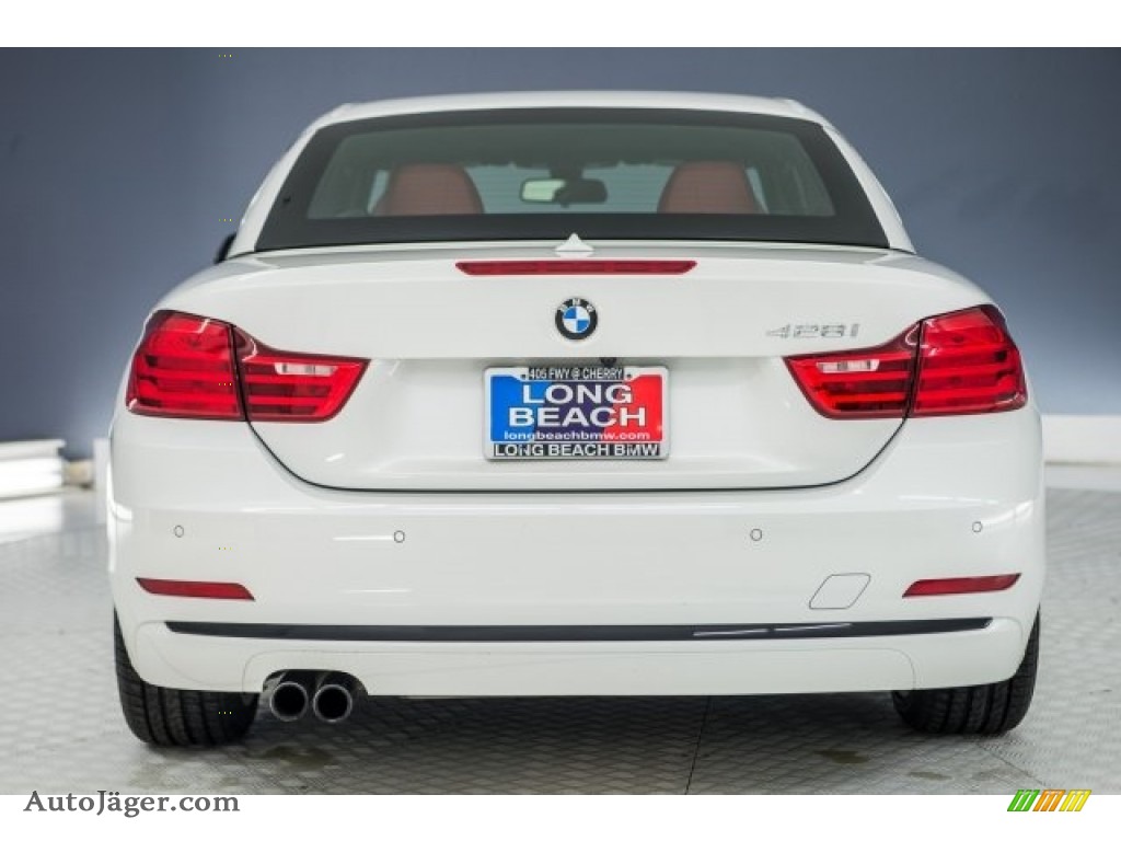 2015 4 Series 428i Convertible - Mineral Grey Metallic / Coral Red/Black Highlight photo #3