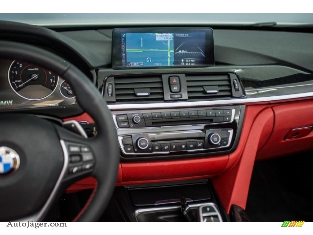 2015 4 Series 428i Convertible - Mineral Grey Metallic / Coral Red/Black Highlight photo #5