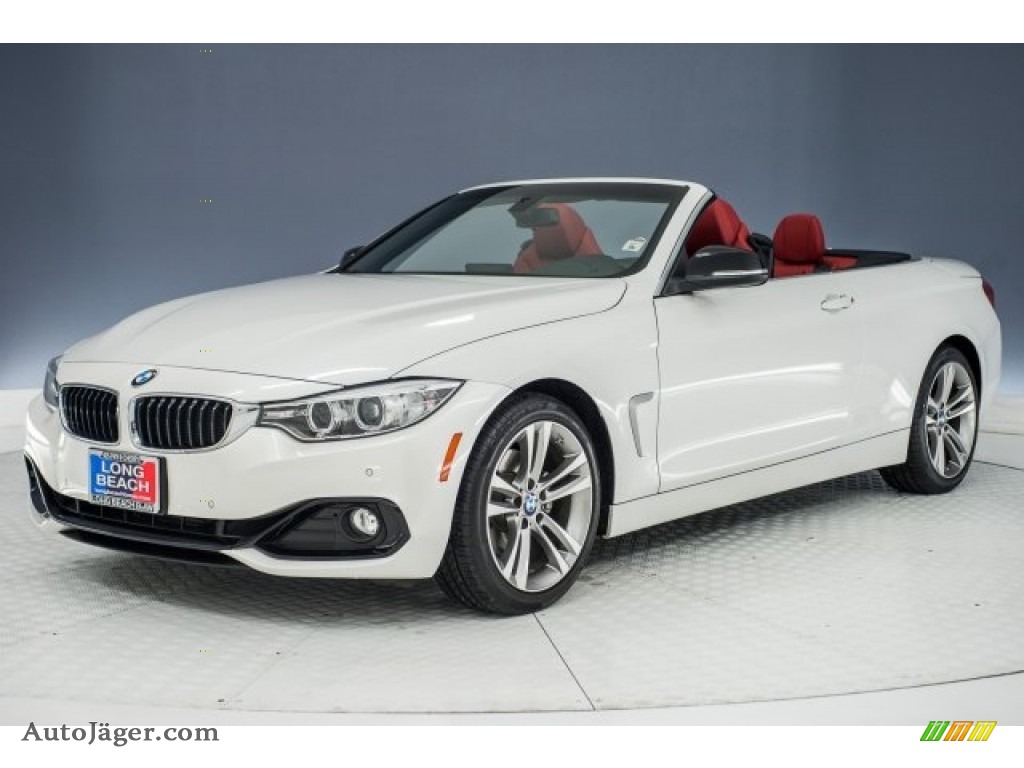 2015 4 Series 428i Convertible - Mineral Grey Metallic / Coral Red/Black Highlight photo #28