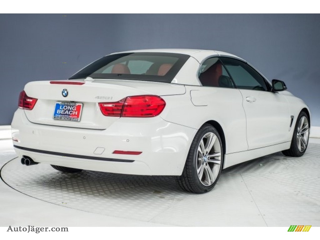 2015 4 Series 428i Convertible - Mineral Grey Metallic / Coral Red/Black Highlight photo #29