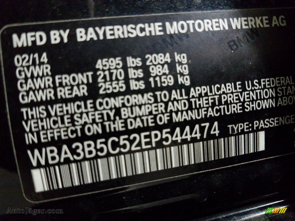 2014 3 Series 328i xDrive Sedan - Black Sapphire Metallic / Black photo #15