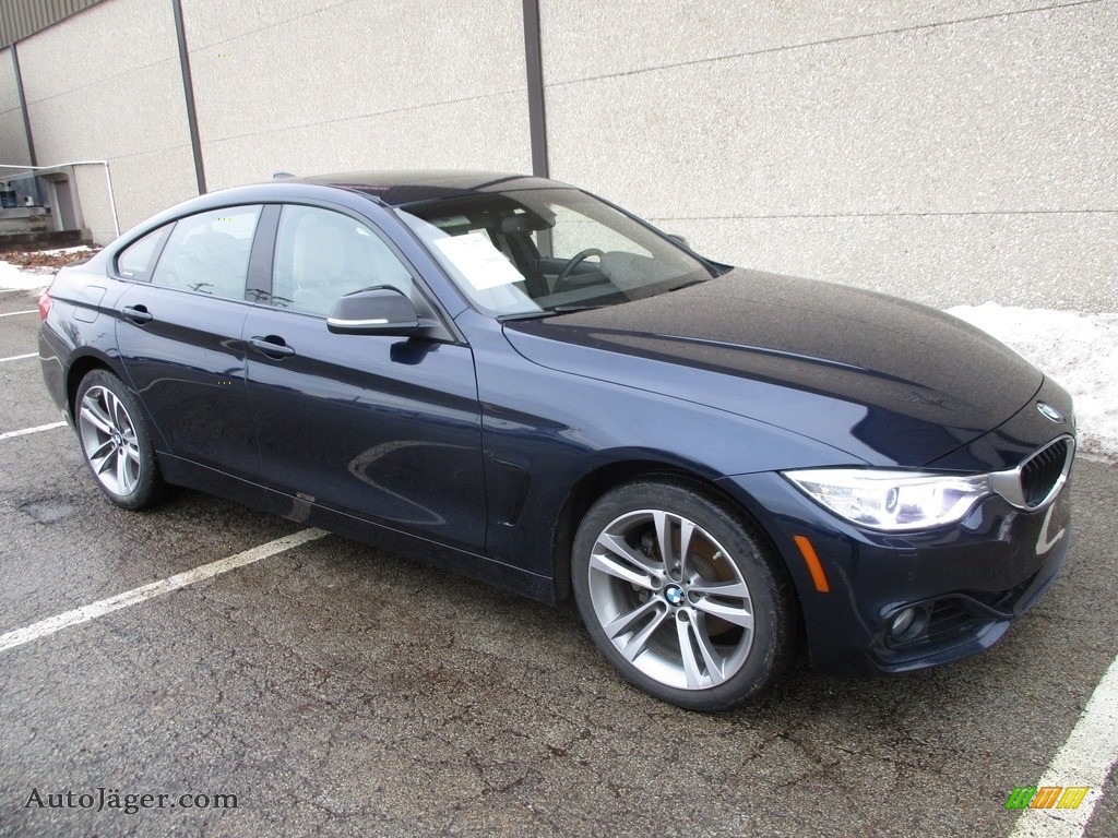 2015 4 Series 428i xDrive Gran Coupe - Imperial Blue Metallic / Oyster/Black photo #1