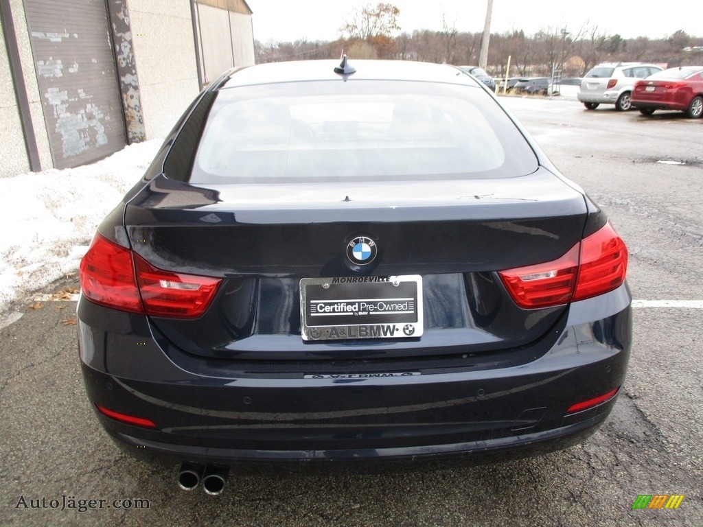 2015 4 Series 428i xDrive Gran Coupe - Imperial Blue Metallic / Oyster/Black photo #4