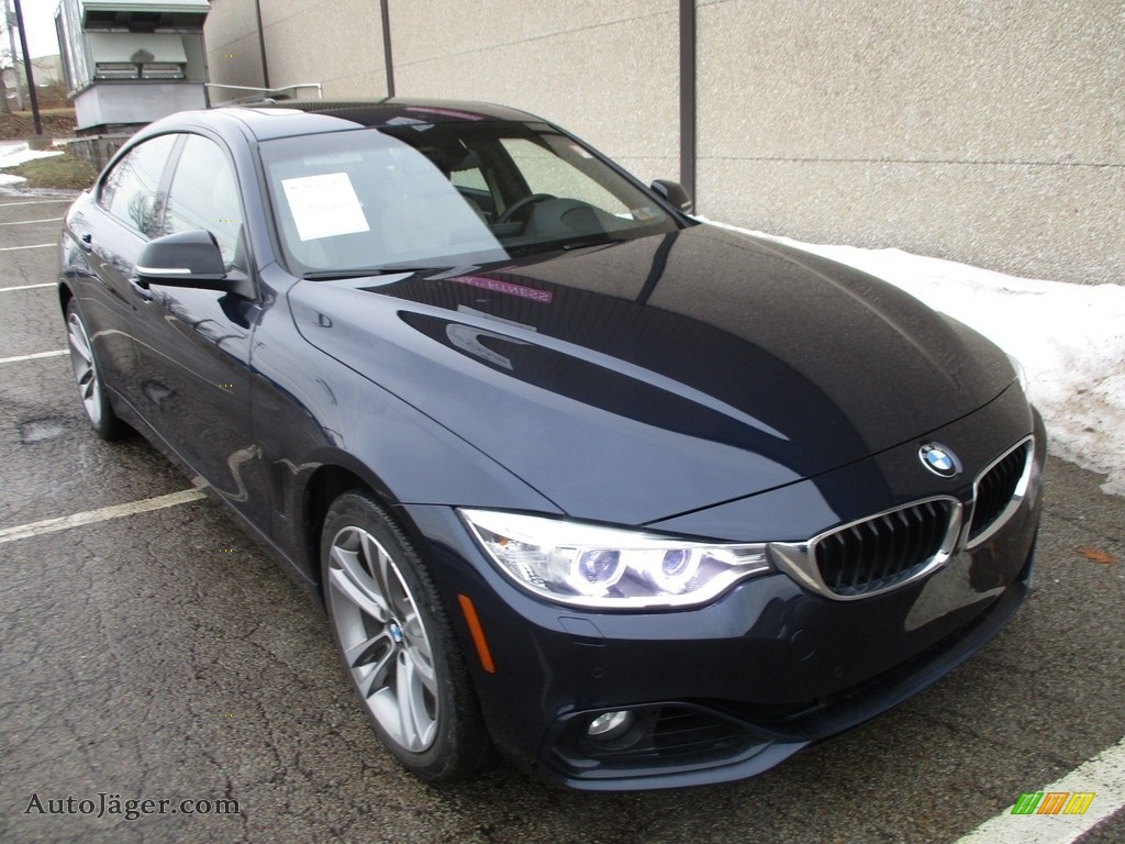 2015 4 Series 428i xDrive Gran Coupe - Imperial Blue Metallic / Oyster/Black photo #9