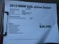 BMW 5 Series 535i xDrive Sedan Dark Graphite Metallic II photo #12