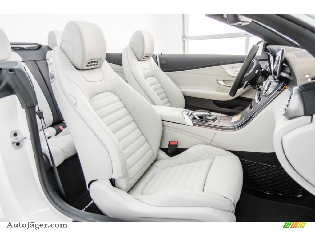 2018 C 43 AMG 4Matic Cabriolet - designo Diamond White Metallic / Crystal Grey/Black photo #6