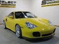 Porsche 911 Turbo Coupe Speed Yellow photo #5