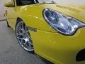 Porsche 911 Turbo Coupe Speed Yellow photo #12