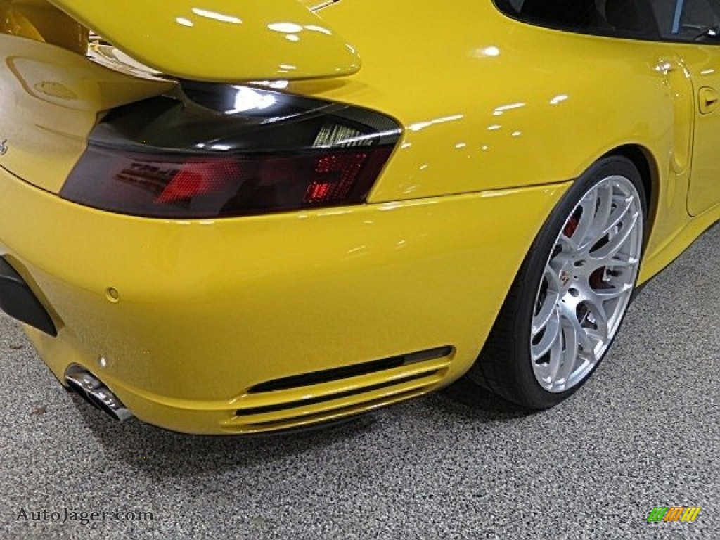2002 911 Turbo Coupe - Speed Yellow / Black photo #15