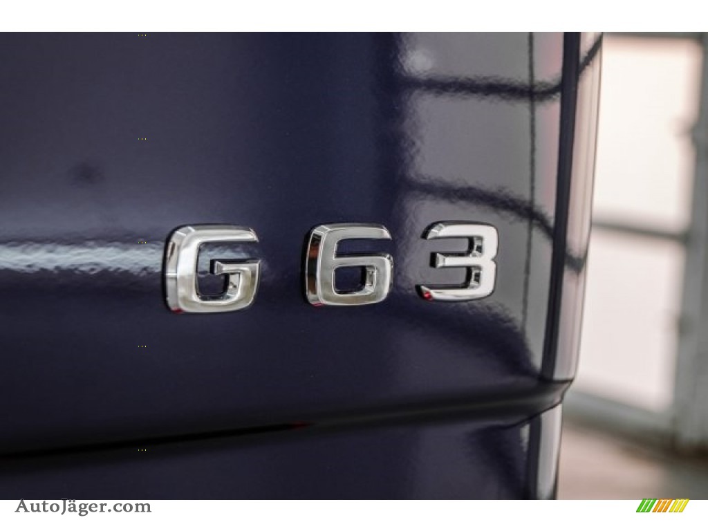 2018 G 63 AMG - designo Mystic Blue Metallic / designo Black photo #7