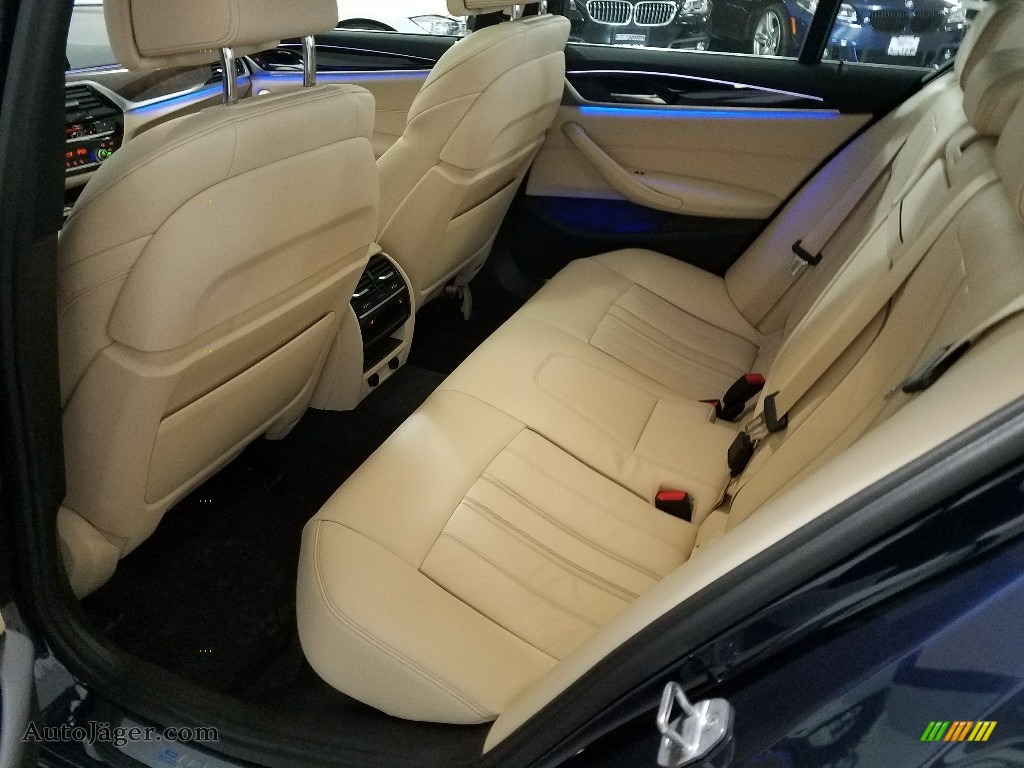 2018 5 Series 530e iPerfomance xDrive Sedan - Imperial Blue Metallic / Canberra Beige/Black photo #16