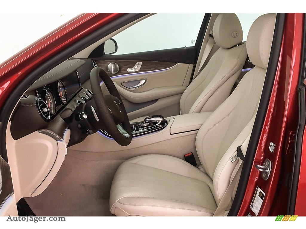2017 E 300 Sedan - designo  Cardinal Red Metallic / Macchiato Beige/Espresso photo #13