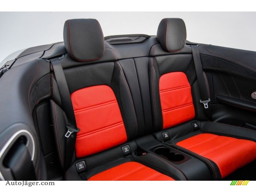 2018 C 63 AMG Cabriolet - designo Cashmere White Magno / Red Pepper/Black photo #14