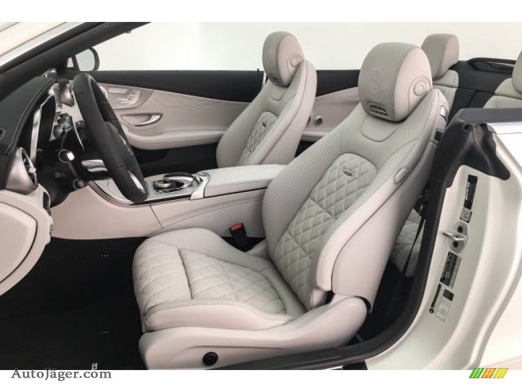 2018 C 63 S AMG Cabriolet - designo Cashmere White Magno / Crystal Grey/Black photo #16