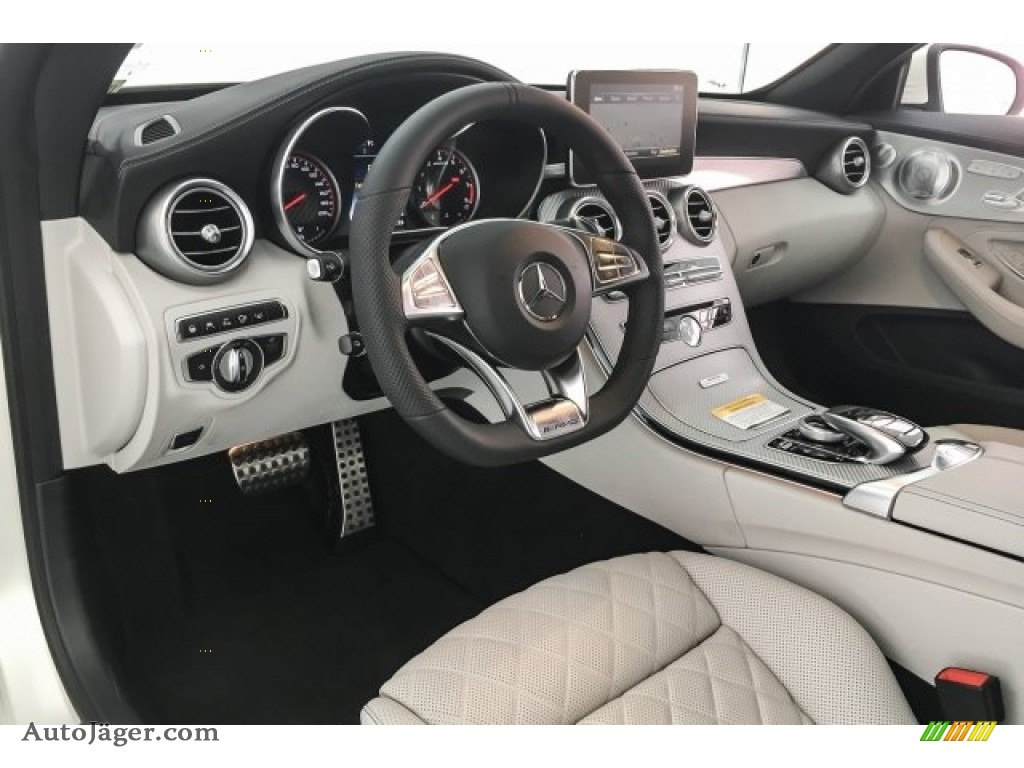 2018 C 63 S AMG Cabriolet - designo Cashmere White Magno / Crystal Grey/Black photo #20