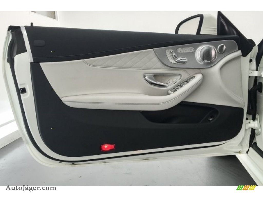 2018 C 63 S AMG Cabriolet - designo Cashmere White Magno / Crystal Grey/Black photo #24