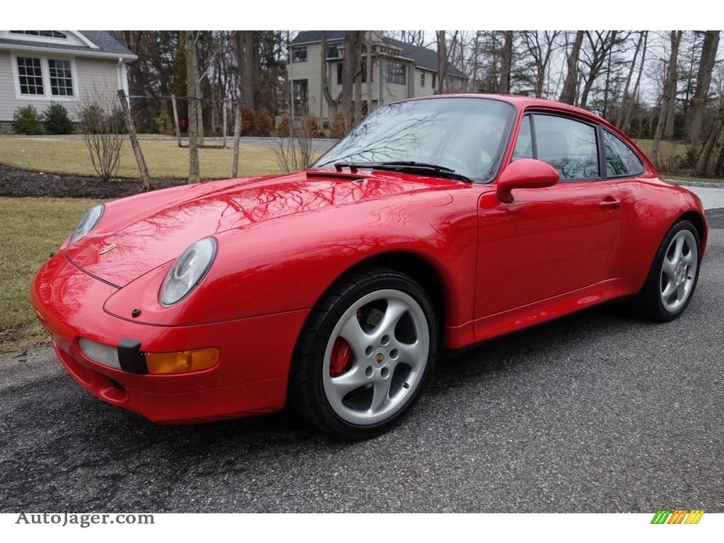 1998 911 Carrera S Coupe - Guards Red / Black photo #1