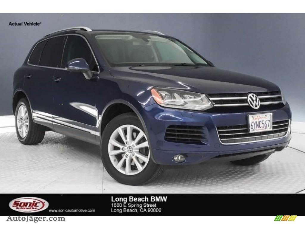 2013 Touareg VR6 FSI Sport 4XMotion - Night Blue Metallic / Black Anthracite photo #1