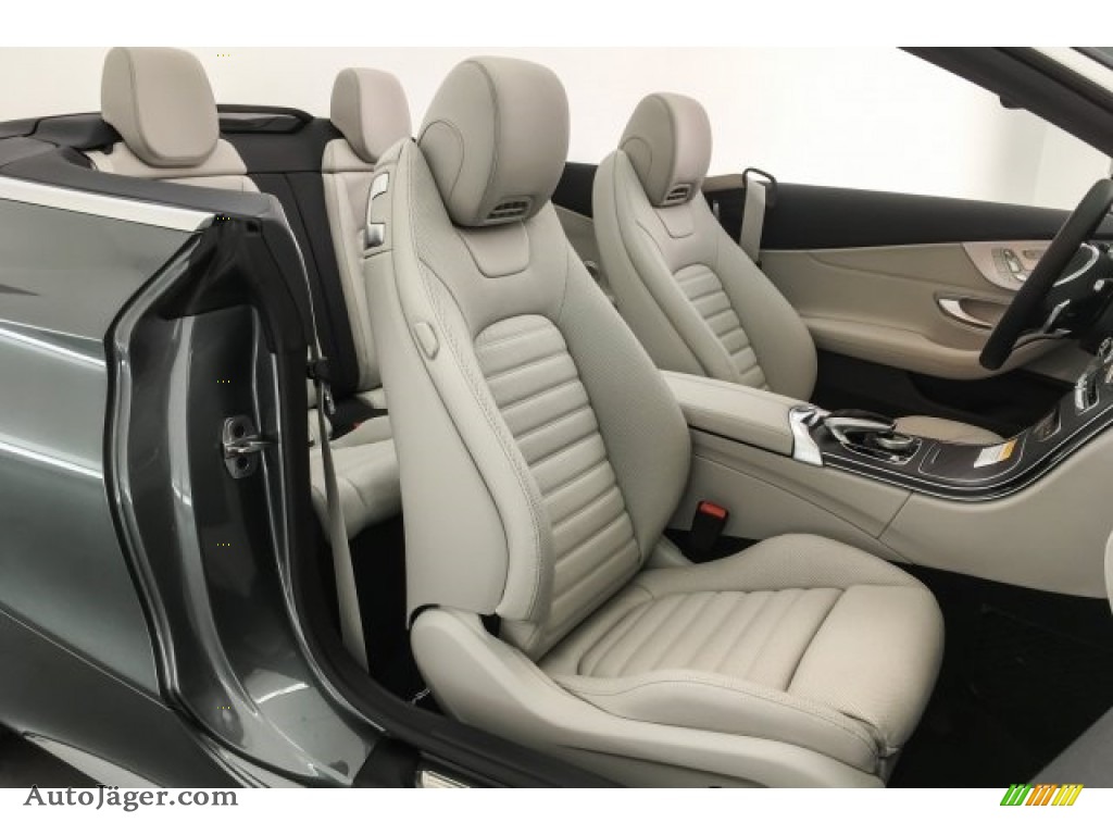 2018 C 300 Cabriolet - Selenite Grey Metallic / Crystal Grey/Black photo #2