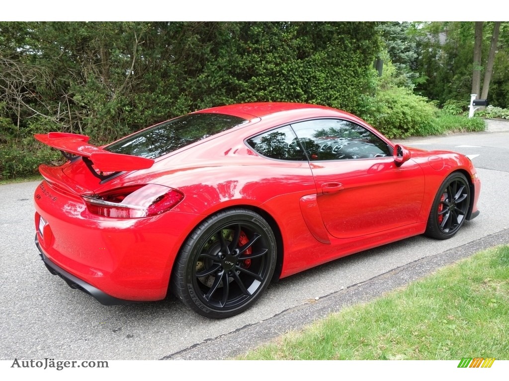 2016 Cayman GT4 - Guards Red / Black photo #6