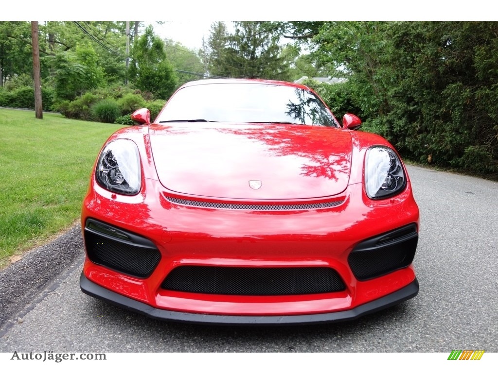 2016 Cayman GT4 - Guards Red / Black photo #9