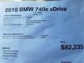 BMW 7 Series 740e iPerformance xDrive Sedan Carbon Black Metallic photo #16