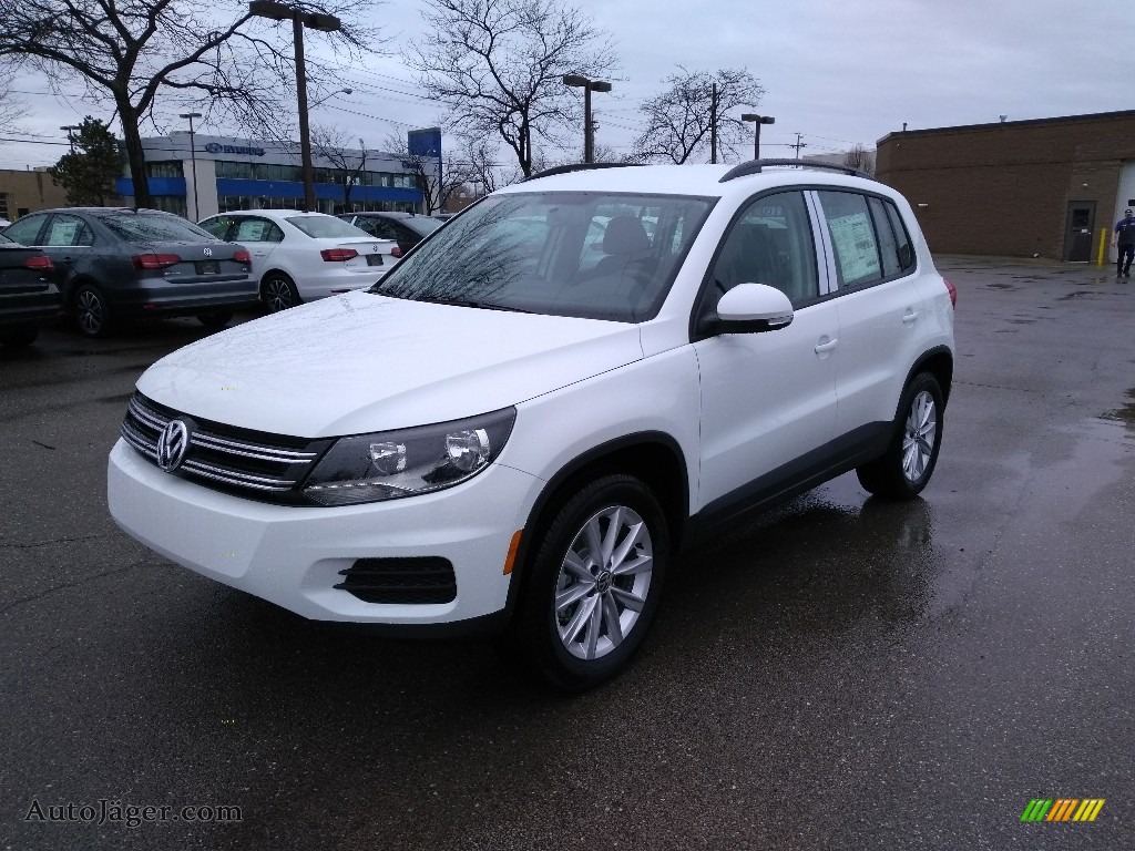 2017 Tiguan Limited 2.0T 4Motion - Pure White / Charcoal photo #2