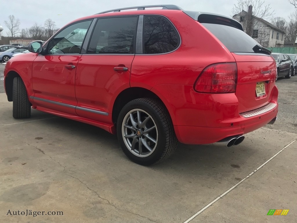 2006 Cayenne S Titanium - Pure Red / Black/Steel Grey photo #1