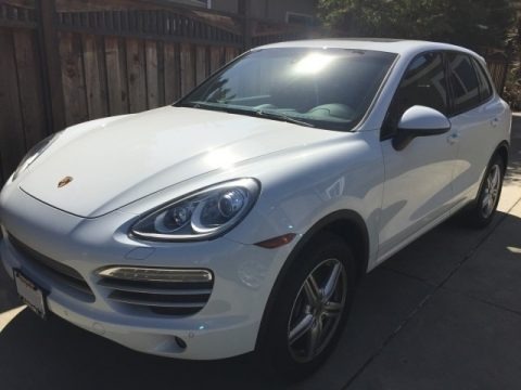 White 2014 Porsche Cayenne 