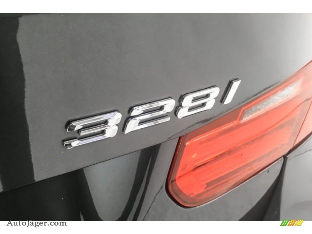 2015 3 Series 320i Sedan - Mineral Grey Metallic / Black photo #7