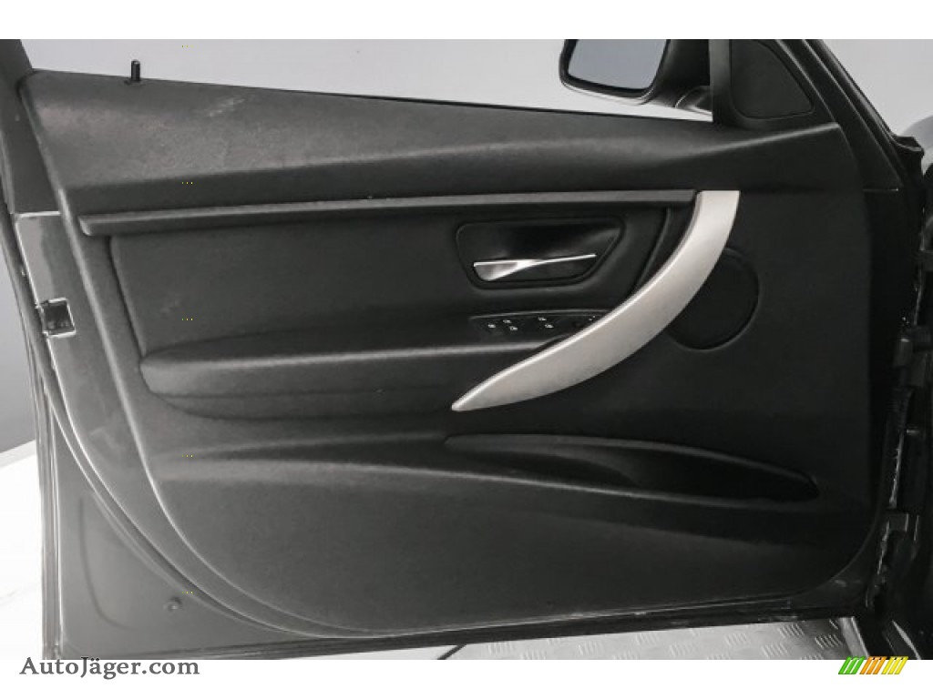 2015 3 Series 320i Sedan - Mineral Grey Metallic / Black photo #21
