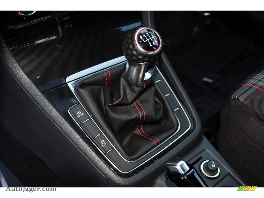 2017 Golf GTI 4-Door 2.0T S - Deep Black Pearl / Titan Black photo #15