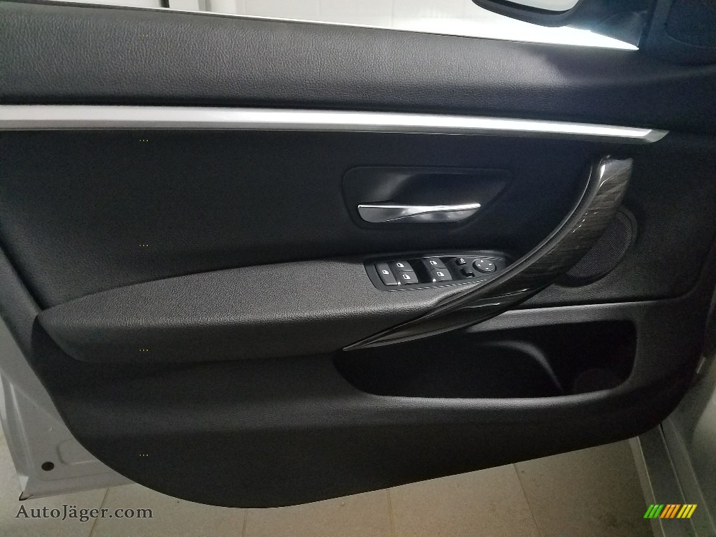 2018 4 Series 430i xDrive Gran Coupe - Glacier Silver Metallic / Black photo #12