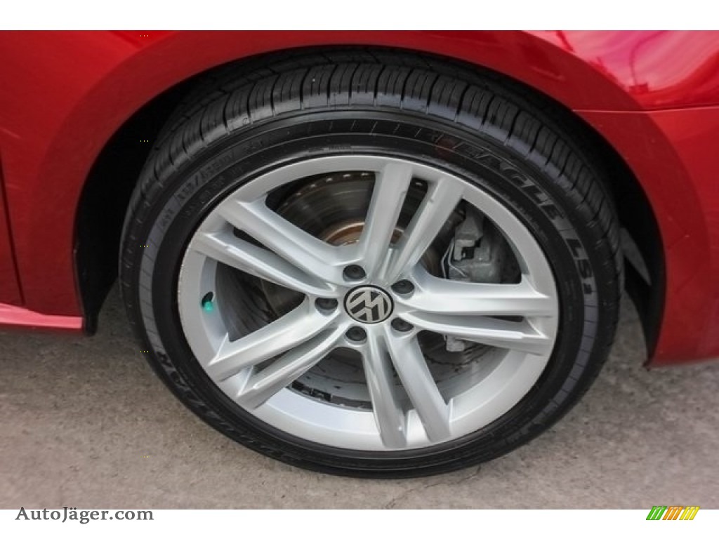 2015 Passat TDI SEL Premium Sedan - Fortana Red Metallic / Titan Black photo #11
