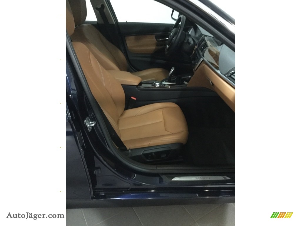 2015 3 Series 328i xDrive Sedan - Imperial Blue Metallic / Saddle Brown photo #16