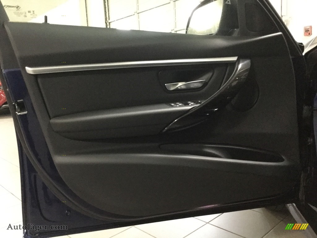 2018 3 Series 330i xDrive Sedan - Mediterranean Blue Metallic / Black photo #9