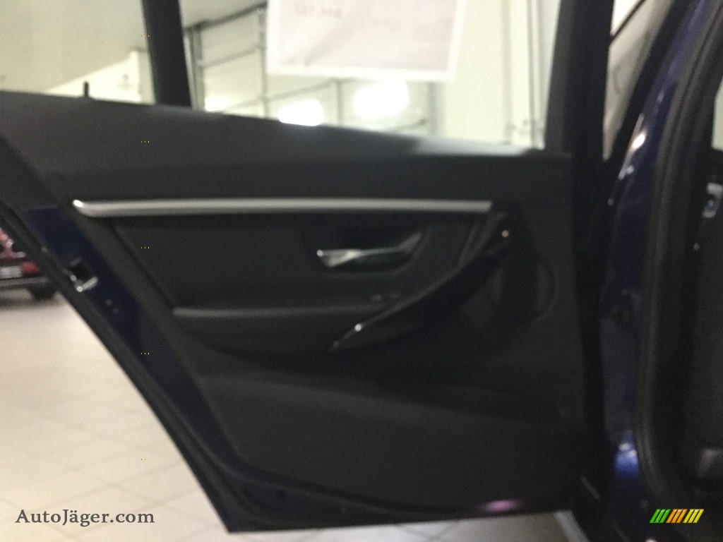 2018 3 Series 330i xDrive Sedan - Mediterranean Blue Metallic / Black photo #12