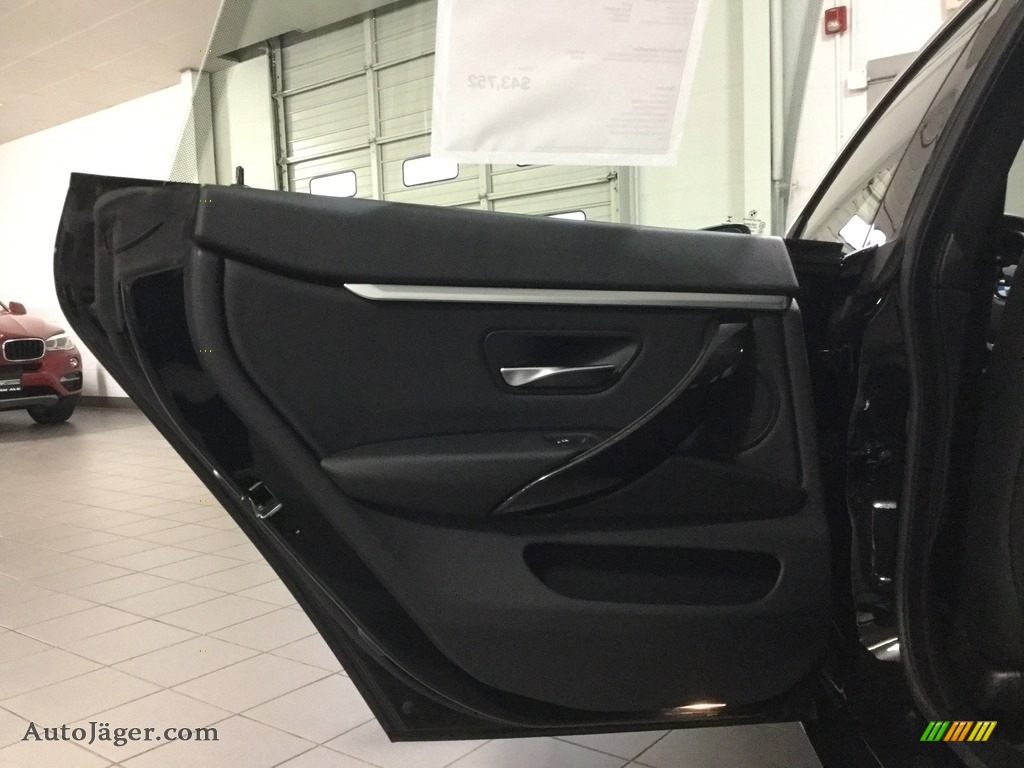 2018 4 Series 430i xDrive Gran Coupe - Jet Black / Black photo #12
