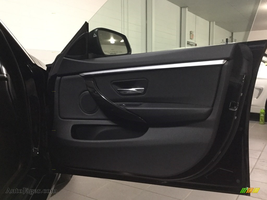 2018 4 Series 430i xDrive Gran Coupe - Jet Black / Black photo #15
