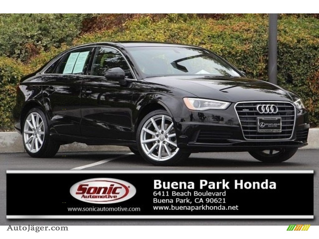 Brilliant Black / Black Audi A3 2.0 Premium Plus quattro