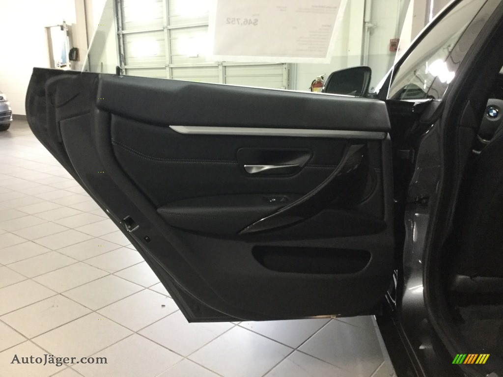 2018 4 Series 430i xDrive Gran Coupe - Mineral Grey Metallic / Black photo #12