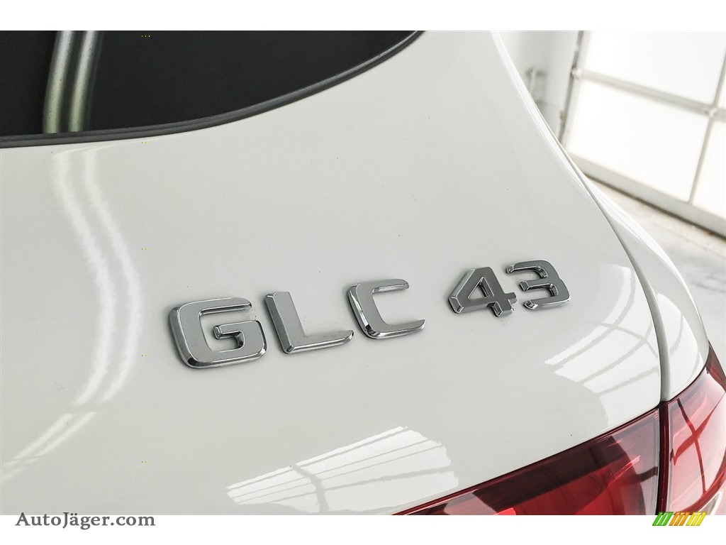 2018 GLC AMG 43 4Matic - Polar White / designo Platinum White Pearl/Black photo #7