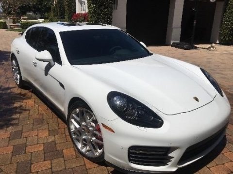 White 2015 Porsche Panamera GTS