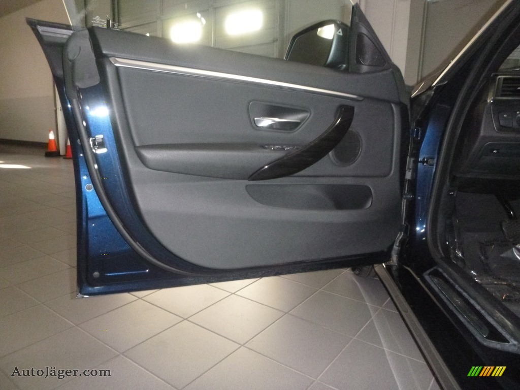 2018 4 Series 430i xDrive Gran Coupe - Imperial Blue Metallic / Black photo #9